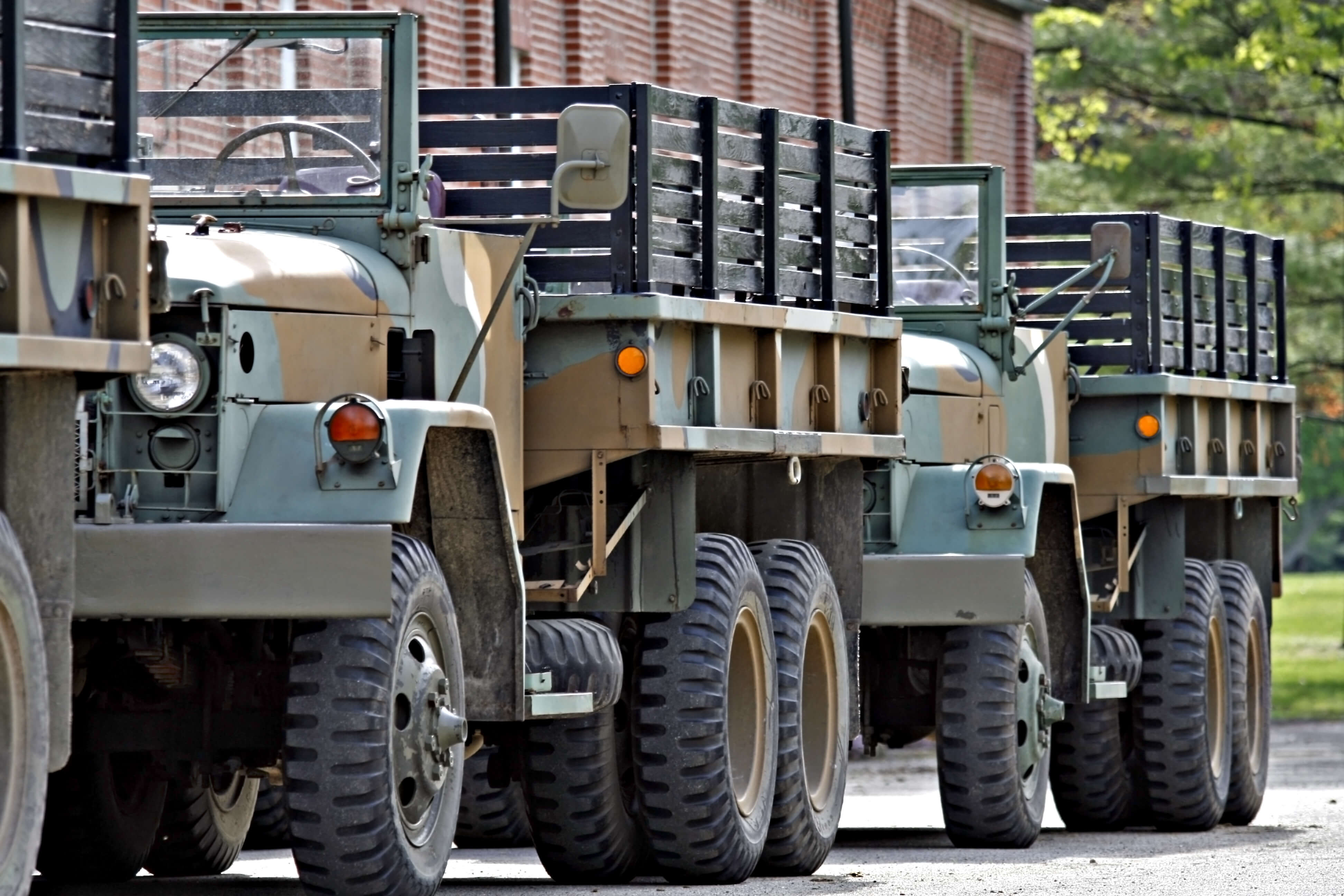 military trucks