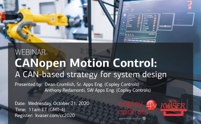 CANopen Motion Control: A CAN-based strategy for system design