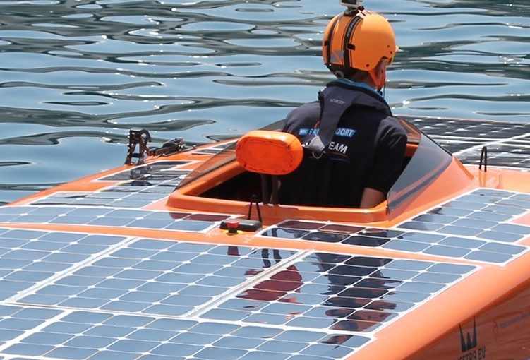 Solar Team Sneek use Kvaser Ethercan HS to help fly their sustainable boat through the water