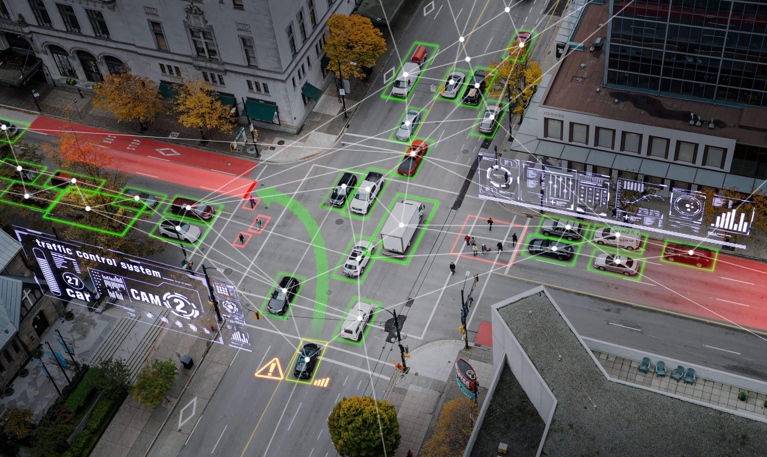 Integrated control system simulation and autonomous driving in s